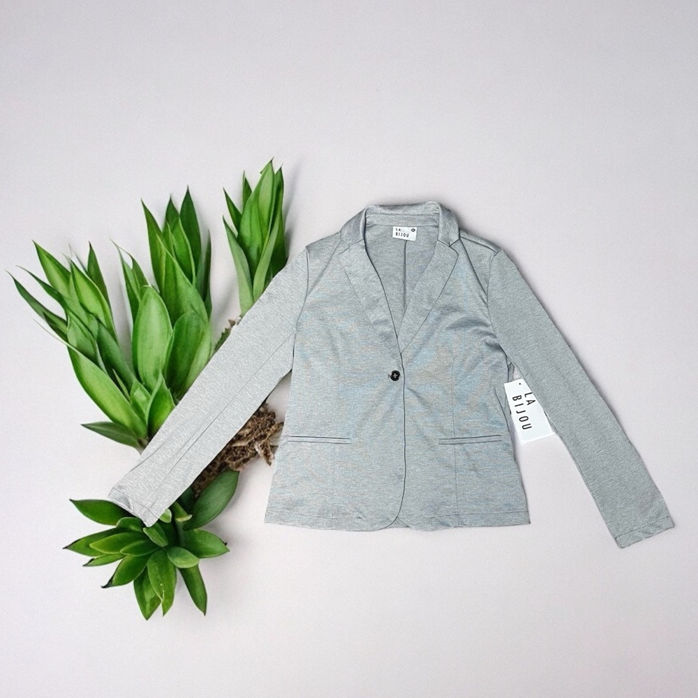 Gray Blazer